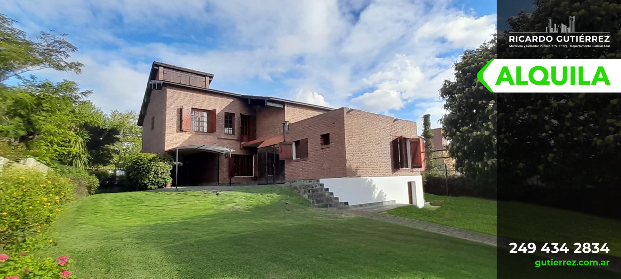 Hermoso Chalet en B° El Cerrito, doble frente
