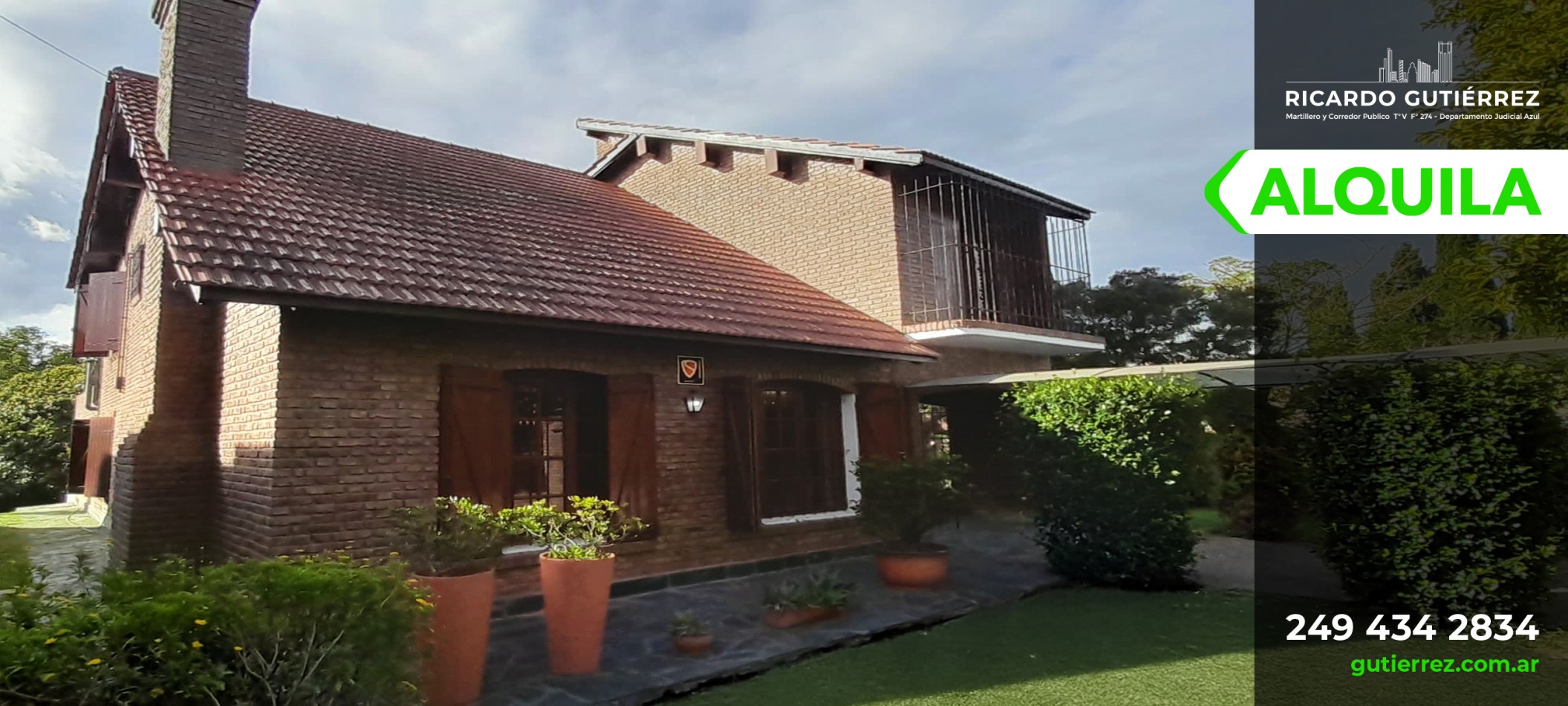 Hermoso Chalet en B° El Cerrito, doble frente