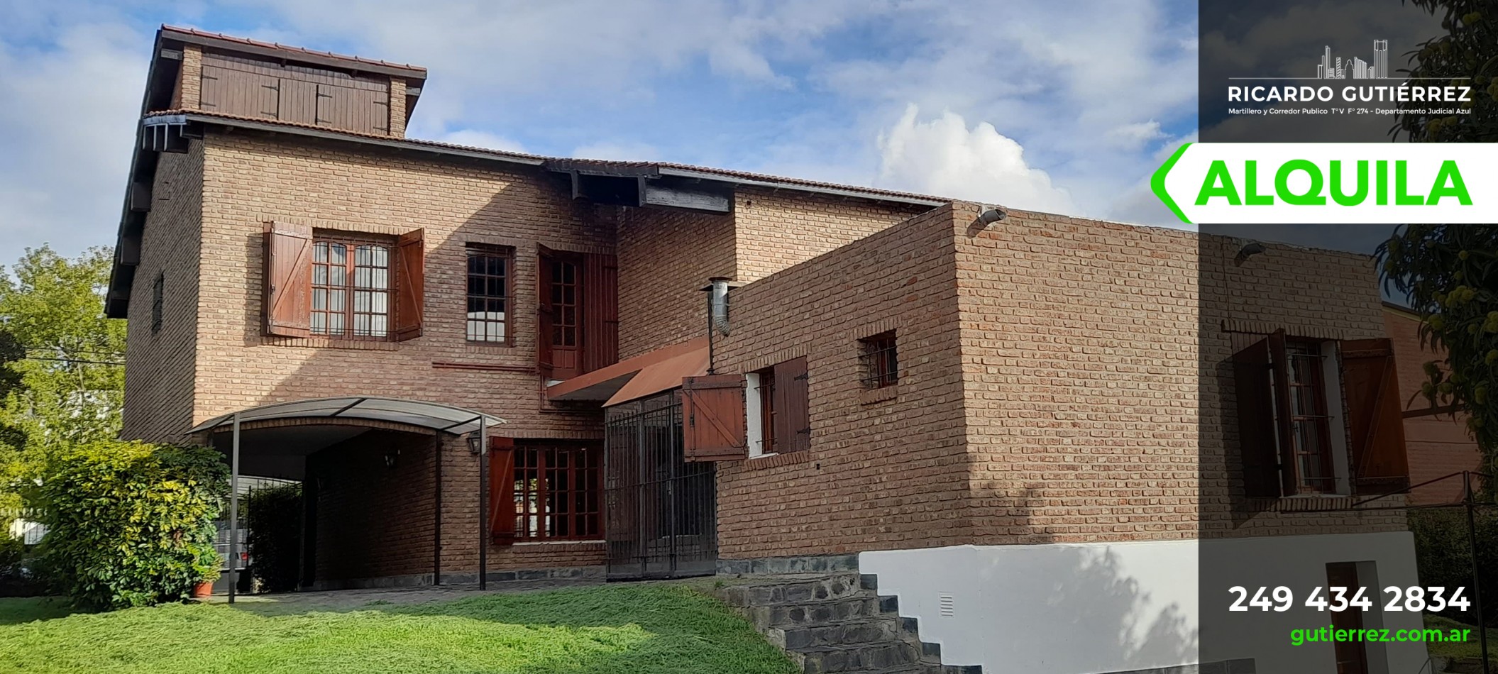 Hermoso Chalet en B° El Cerrito, doble frente